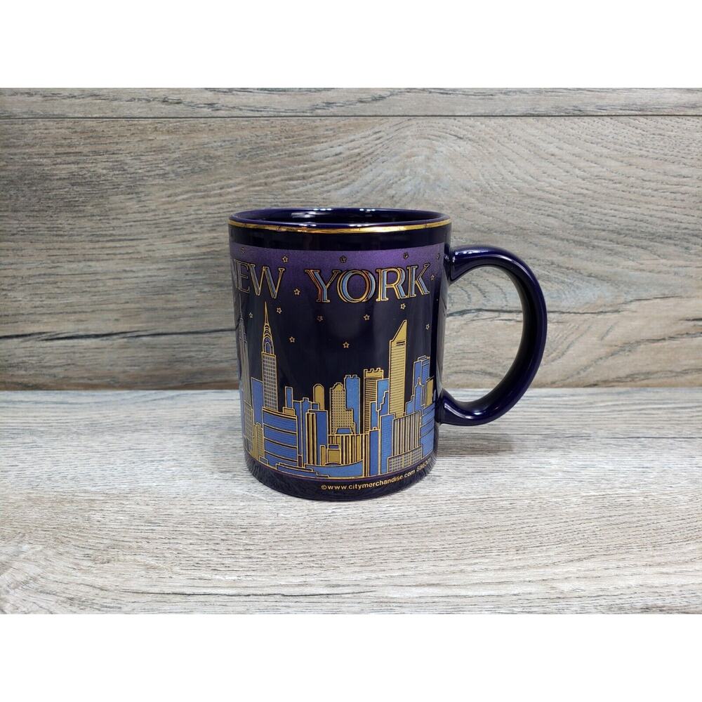 City Merchandise Pre 9/11 Twin Towers New York Coffee Mug Cup